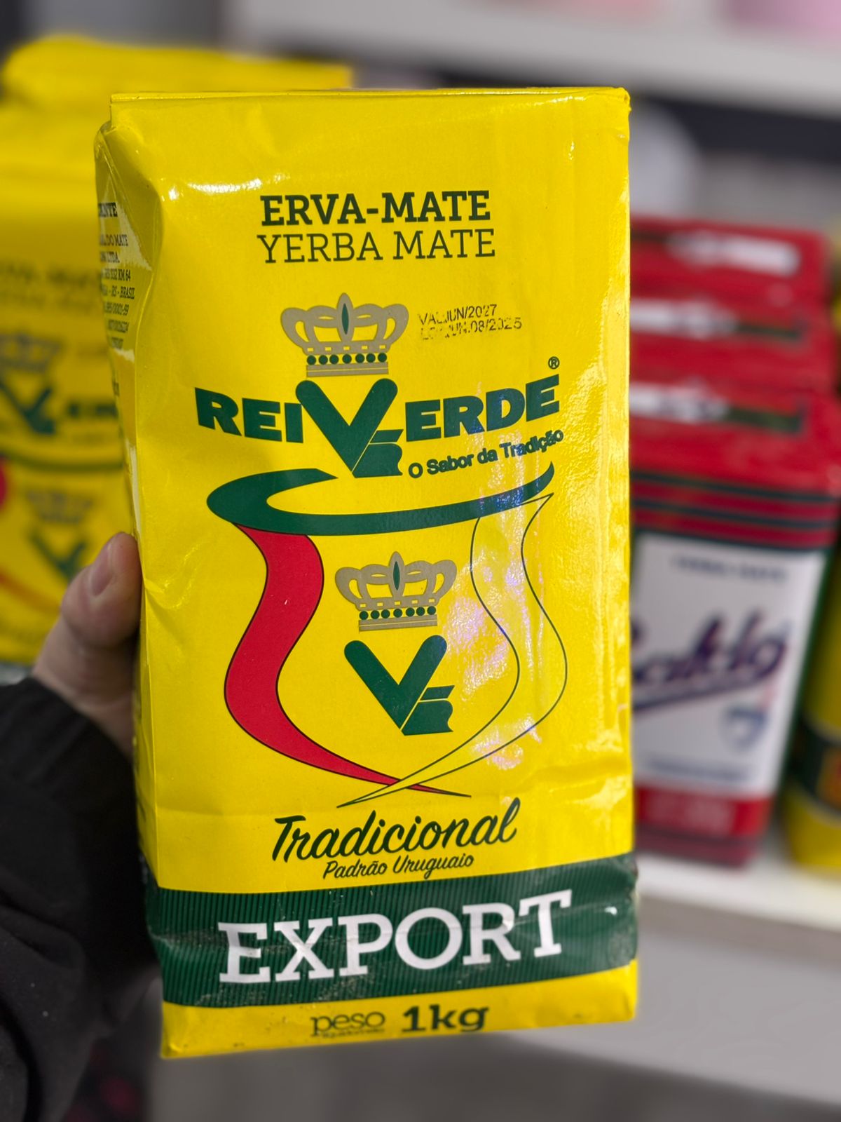 Yerba Rey verde Clasica 1Kg