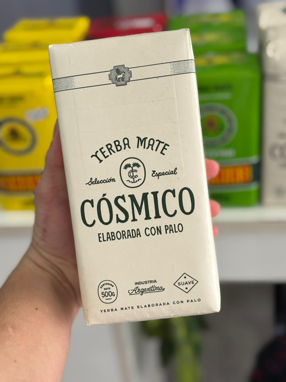 Paquete de yerba mate Cosmico